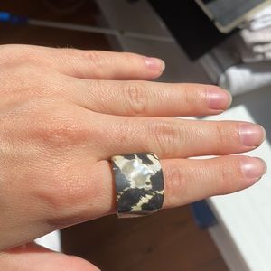 Gorgeous tortoise shell ring